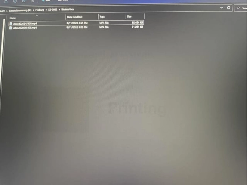LCD Ghosting