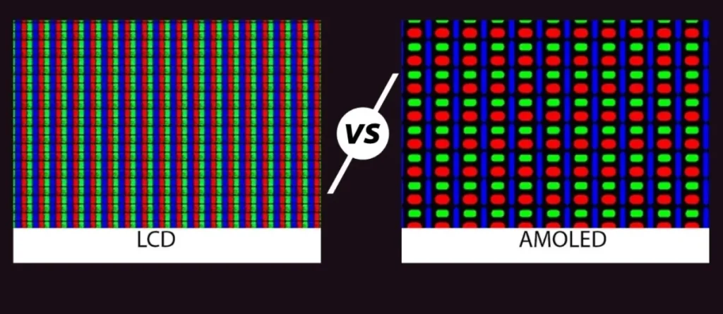 AMOLED vs LCD3
