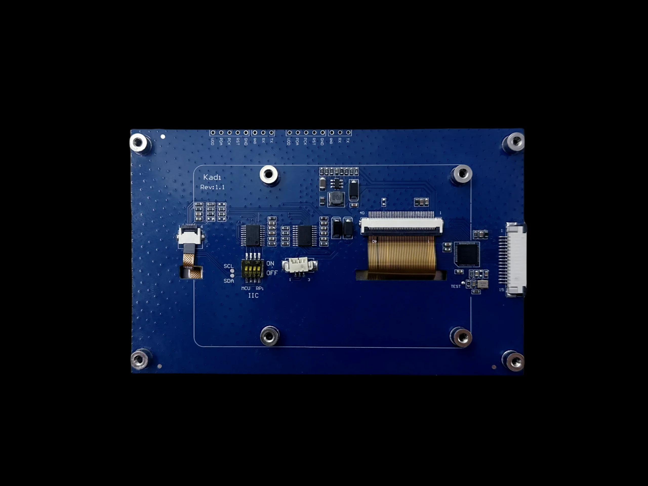Displays for Raspberry Pi from Kadi Display