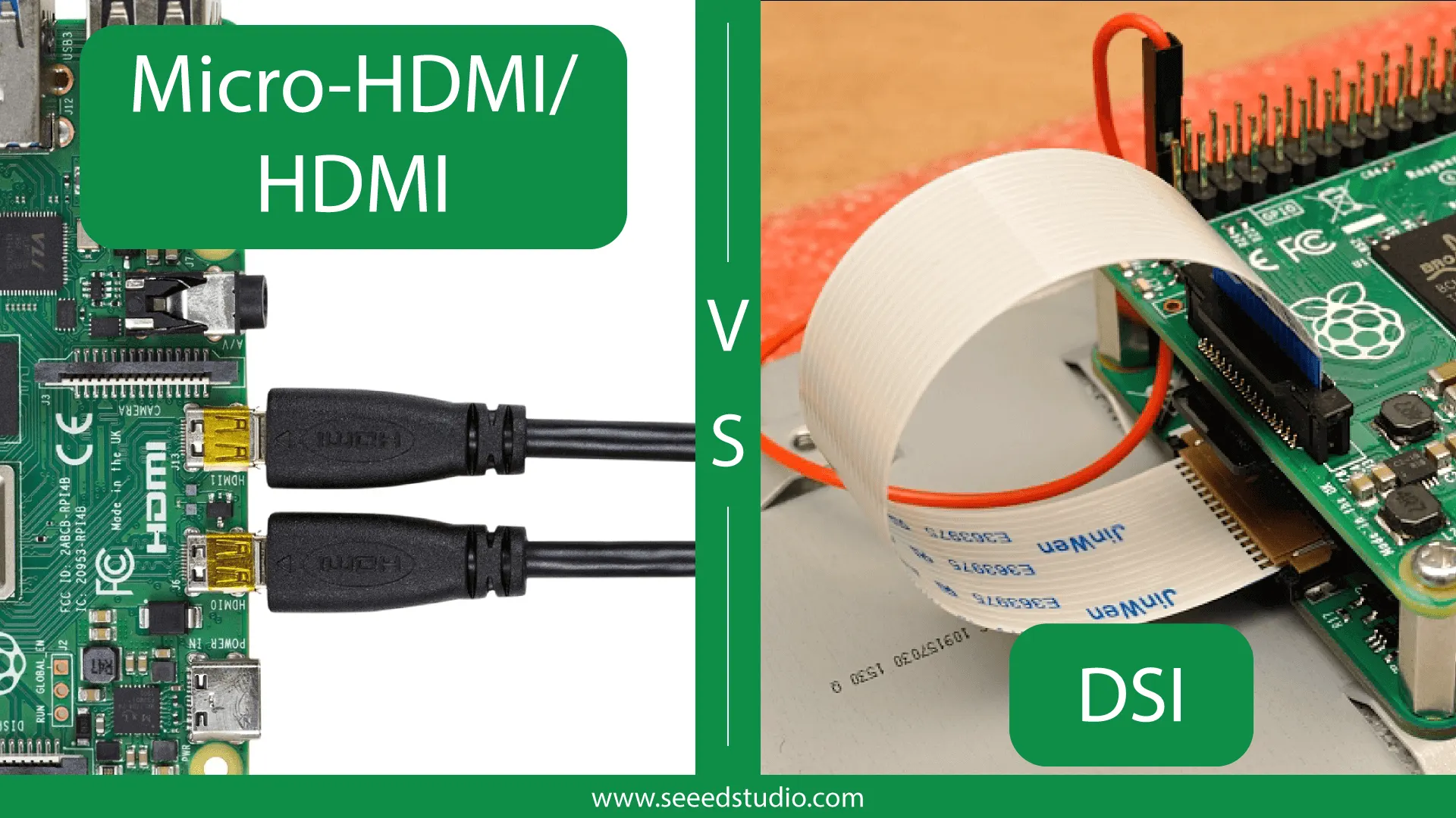 HDMI vs DSI