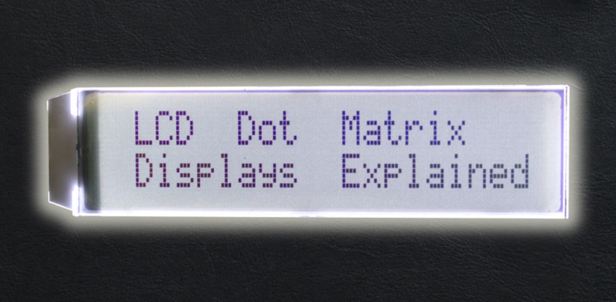 LCD Screen Dot Matrix