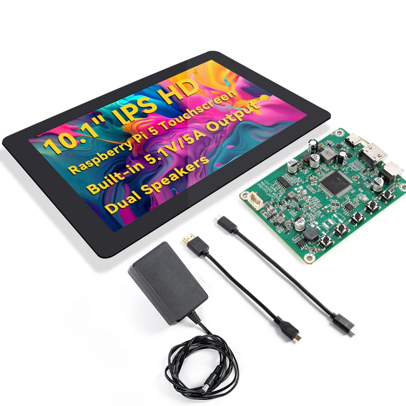 set up a 10.1 Touchscreen LCD for Raspberry Pi