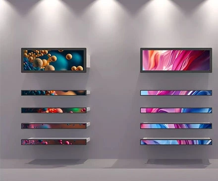 Stretched bar type TFT display monitor factory manufacturer in China