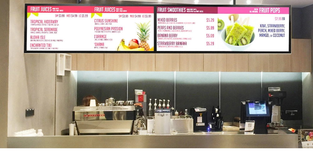 Stretched Bar LCD Displays wholesale factory price