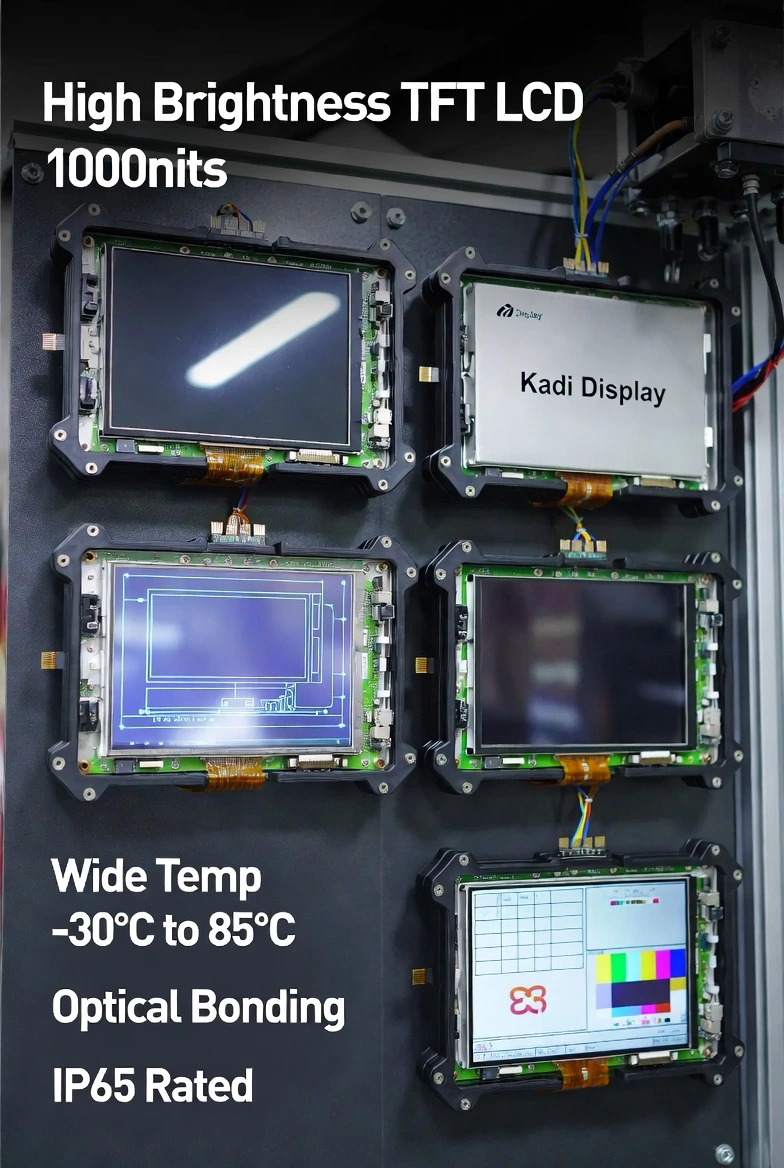 kadi tft lcd wide temp