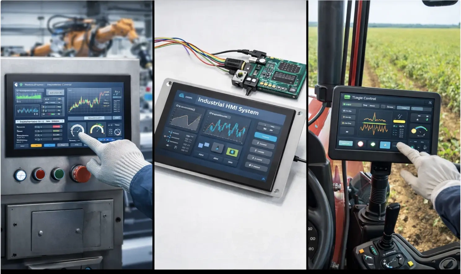 Applications of Industrial Display Panels