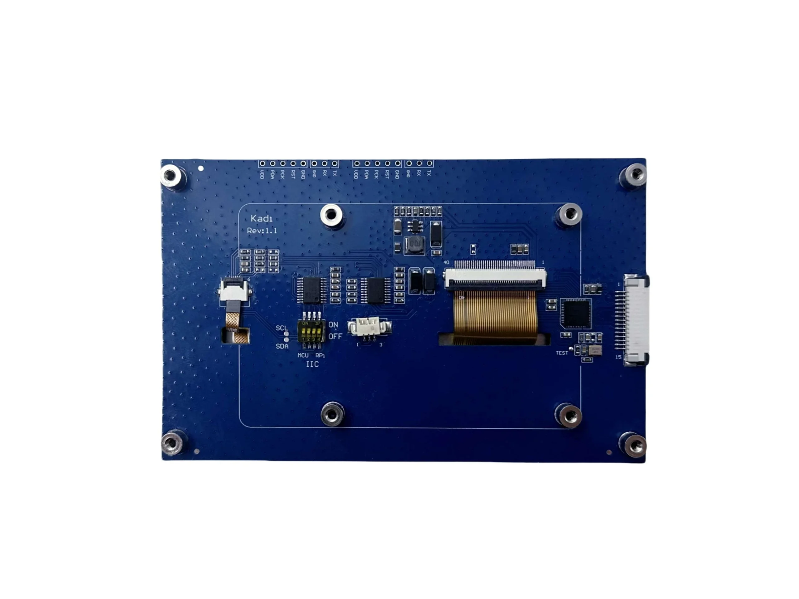 5.0 inch 800480 DSI MIPI with 1000nits for Raspberry Pi