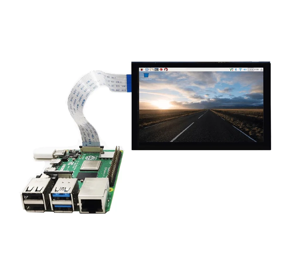 800×480 IPS MIPI DSI TFT LCD Display for Raspberry Pi