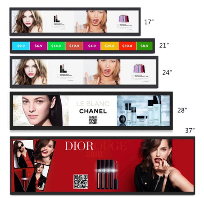 3Top Manufacturers of Stretched Bar LCD Displays