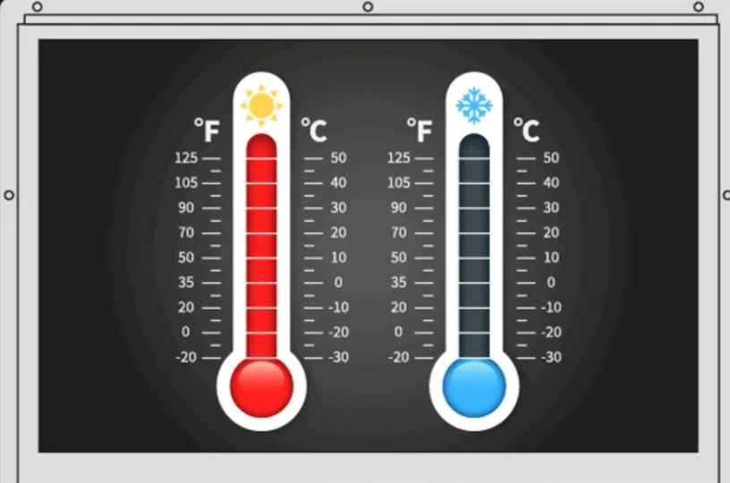 Temperature Consideration for Displays