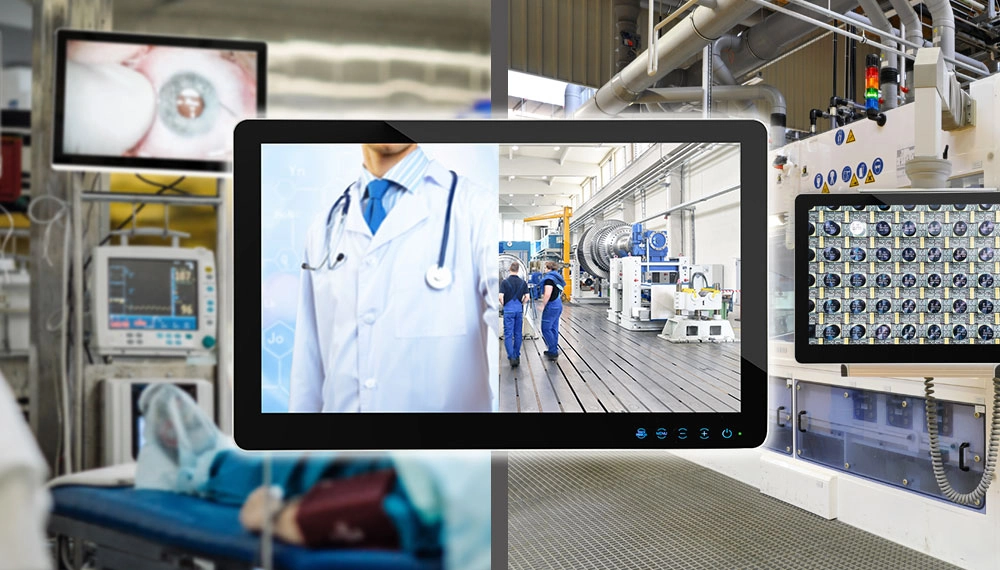 Industrial Display Panel Features, Applications and Embedded HMI Solutions