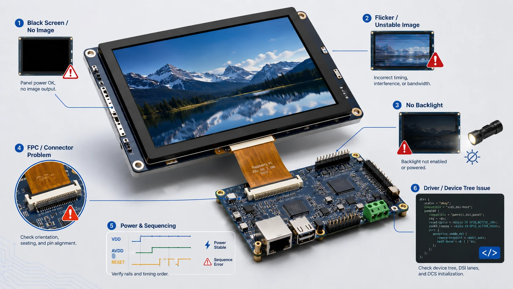 Common MIPI DSI Display Problems
