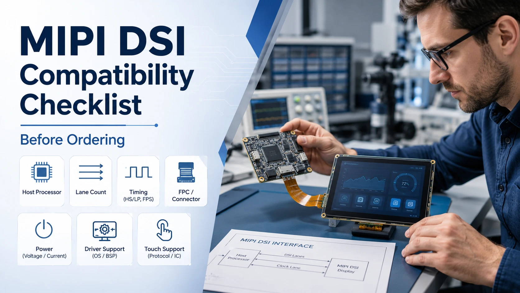 MIPI DSI Display Compatibility Checklist